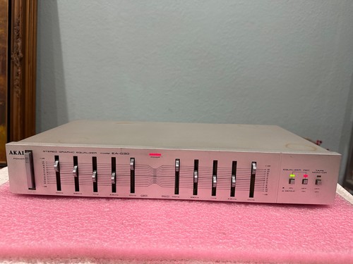 Akai stereo graphic - akai, equalizer