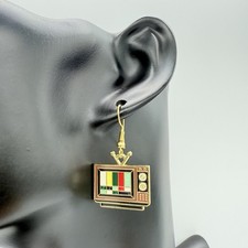 Boucles D'Oreilles Dorés