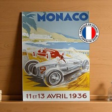 plaque métal Monaco 1936