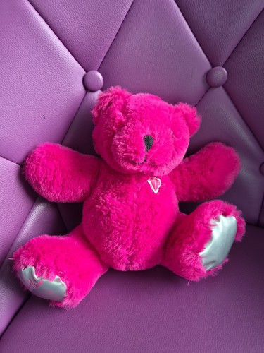 Peluche doudou ours - peluche, rose