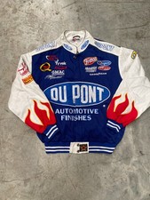 Veste Nascar Dupont bleu clair blanc L