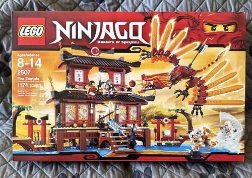 Lego ninjago fire temple - lego,