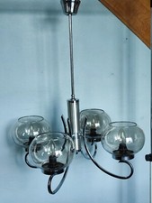 Suspension design vintage dans le goût de Gaetano Sciolari