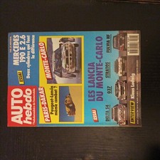 Auto hebdo 557 Mercedes 190 E