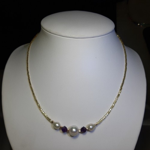 Collier perle culture - collier,