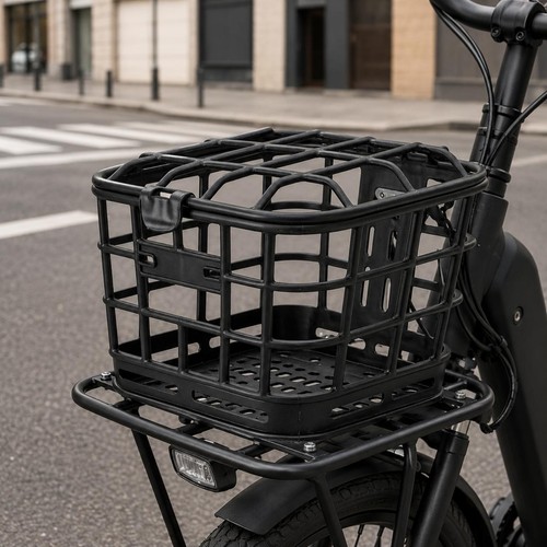 Panier avant vélo ventilé - de,