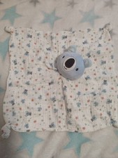 Doudou plat Koala bleu lange
