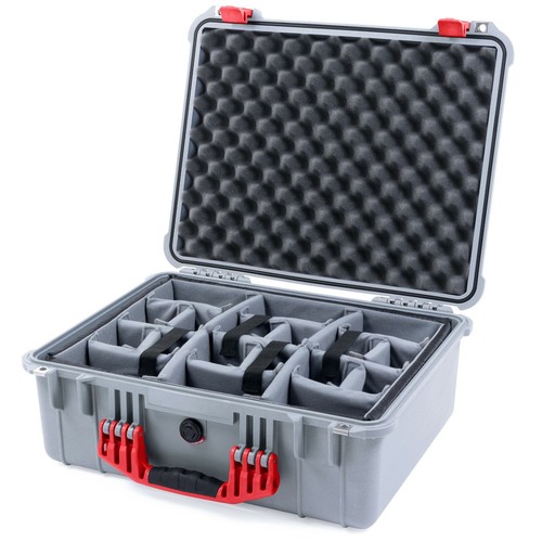 Pelican silver red - &,