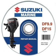 Suzuki DF9.9, DF15 - 4 Temps