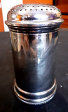 ANCIENNE Branlette Poudreuse pour sucre Glace Qualité Pro Inox Occasion-12,5cm