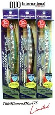 DUO Tide Minnow Slim 175 Rouge Queue, Eau de Mer Pêche Leurre, Hard Bait, Bass