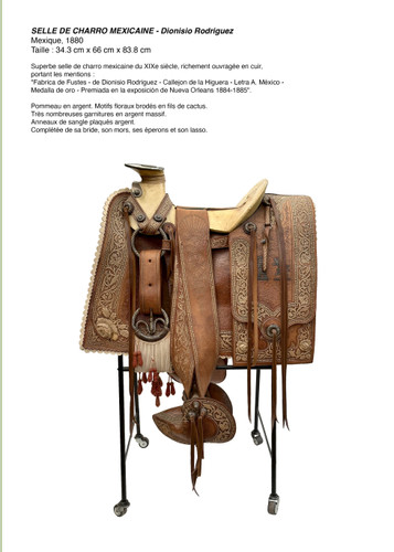 Selle western mexicaine - selle,