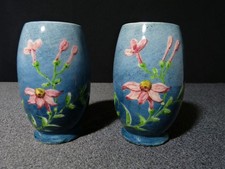 Paire petit vase art nouveau