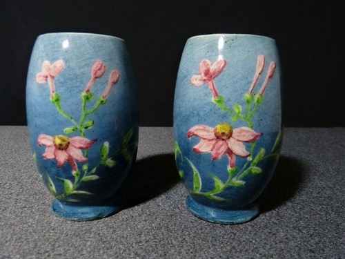 Paire petit vase art - , nouveau