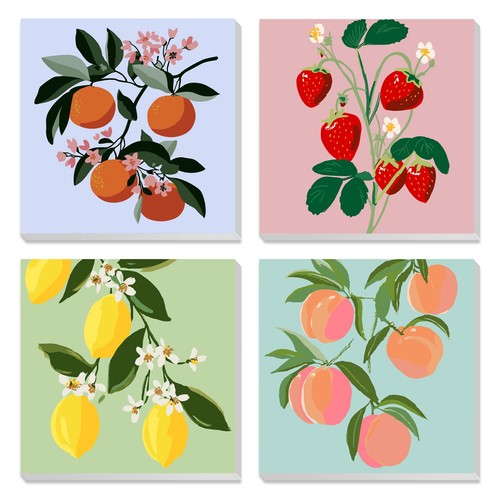 Fruits fraises lot kits - fruits, 4