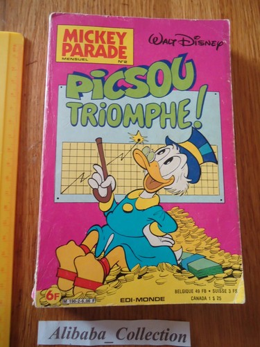 Livre mickey parade - mickey,