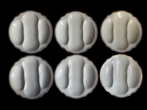 Lot assiettes porcelaine - 6,