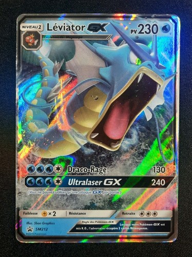 Carte pokémon léviator gx - carte,