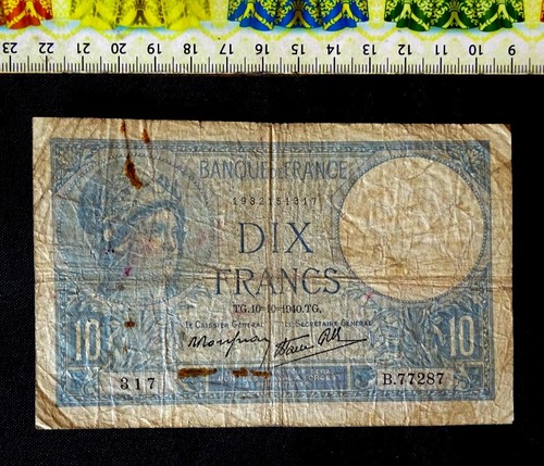 Billet de banque - (,