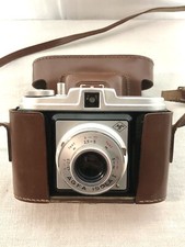 Appareil Photo "Agfa Isola 1" avec Étui Cuir, Appareil Photo Argentique Vintage
