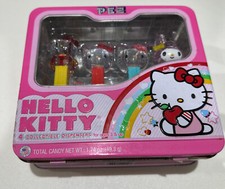 Hello Kitty distributeur PEZ lot 4 en coffret valise collector