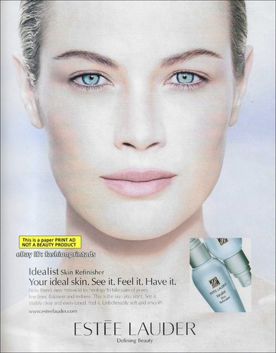 Estee lauder page print ad - lauder, 1-page