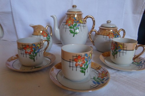 Service the trio porcelaine - trio,