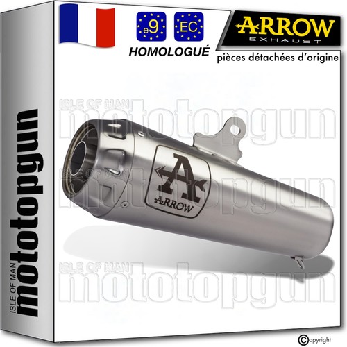Arrow pot echappement - arrow, approuve
