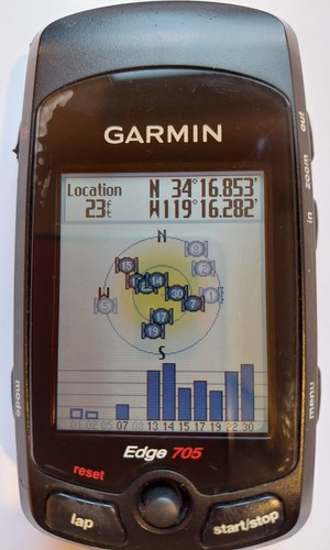 Garmin edge 705 gps - garmin, bike