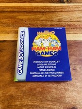 Notice/Livret Hamtaro Ham-Ham Games - Gameboy Advance GBA