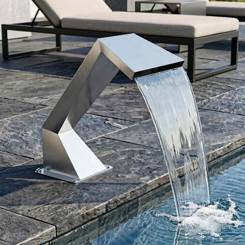 Chute eau piscine - d'eau, de