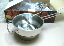 RÖSLE Moulin à légumes inox - Passepartout - Moulinette + grilles de 2 et 4 mm