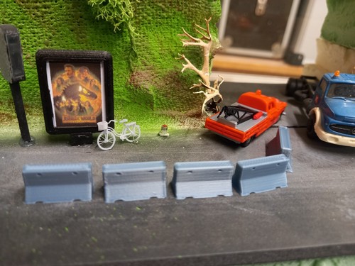 Décor train protection - ho,