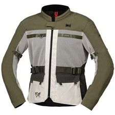 Veste textile iXS Venture-BigAir 1.0 gris clair/olive veste de moto veste...