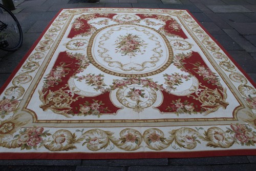 Tapis aubusson vintage - tapis, fait