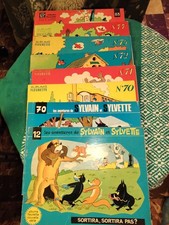 Lot de 7 albums de Sylvain et