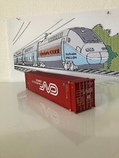 CAISSE MOBILE norbert Dentressangle CONTENEUR JOUEF   ECHELLE HO 1/87