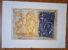 Gravure eau forte signée