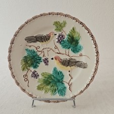 Assiette Décor Oiseaux Aux