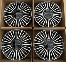 Jantes alu FIAT 16 pouces 50290266 Machined Black FIAT 500 E NEUF