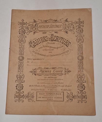 Cahiers écriture méthode - cahiers,
