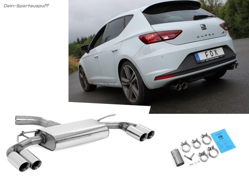 Fox inox sport échappement - le,