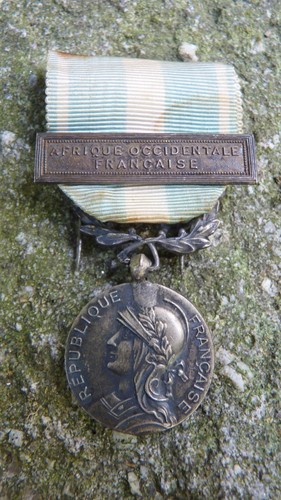 Médaille coloniale argent - médaille,