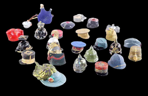 Figurine plomb coiffures - figurine,