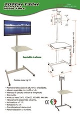 Port TV À Lampadaire Avec