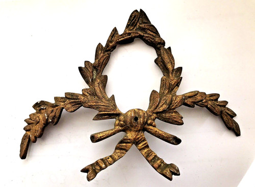 Fronton pediment bronze - , or