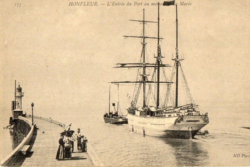 Honfleur voilier mats - honfleur, 3