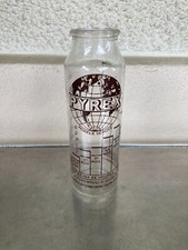 ANCIEN BIBERON A LAIT PYREX EN VERRE 1950 BEBE ENFANT COLLECTION