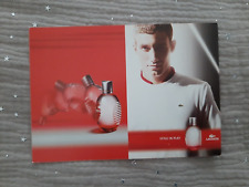 Carte Parfumée - Perfume Card . Lacoste - Style in play ANG