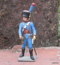 STARLUX EMPIRE PLASTIQUE 1975 / CHASSEUR DE LA GARDE TROMPETTE MAJOR REF SES 10